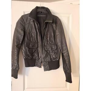 Levi’s Genuine Leather bomber jacket size L